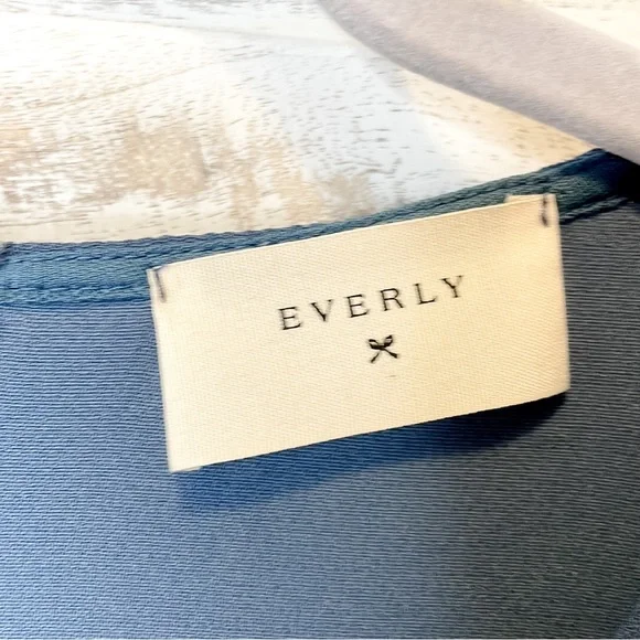 EVERLY | Navy Blue Cap Sleeve Mini Dress - Picture 5 of 9